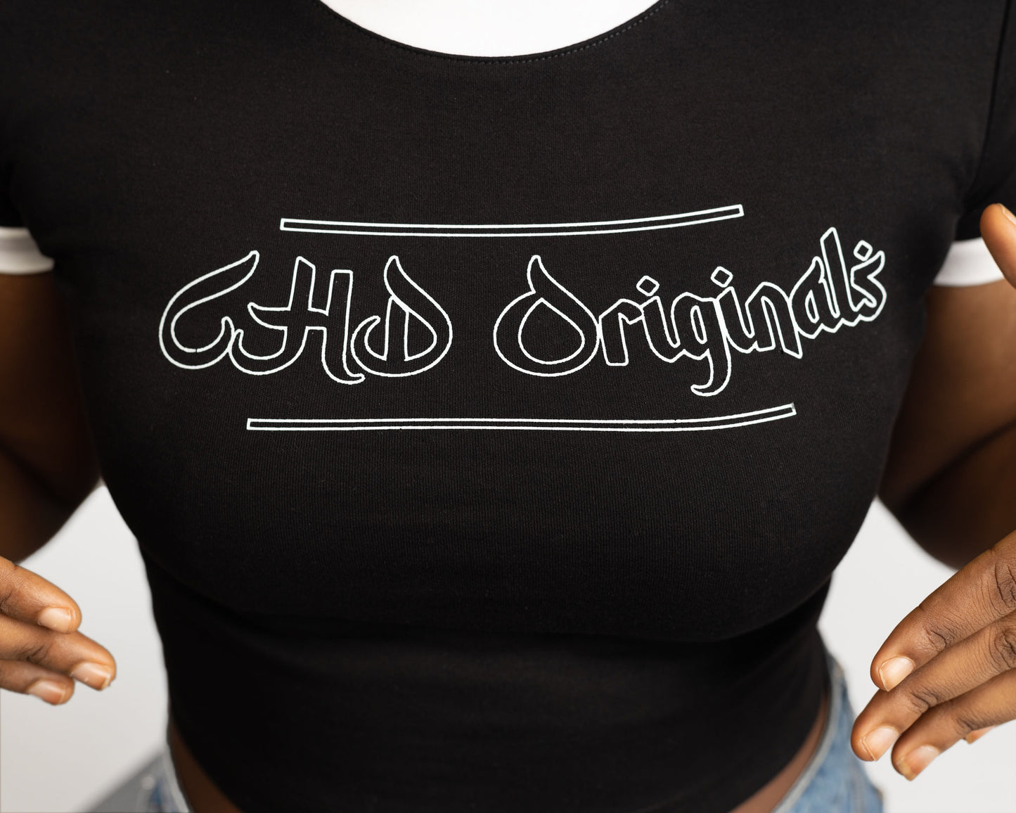Chdoriginals Female Crop Top - Black