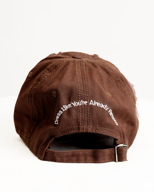 Chdoriginals Baseball Distressed Cap - Brown