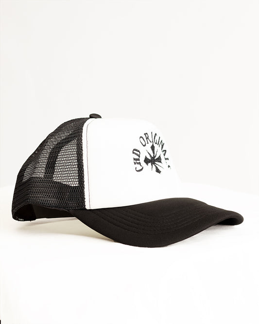 Chdoriginals Truckers Cap - white & Black