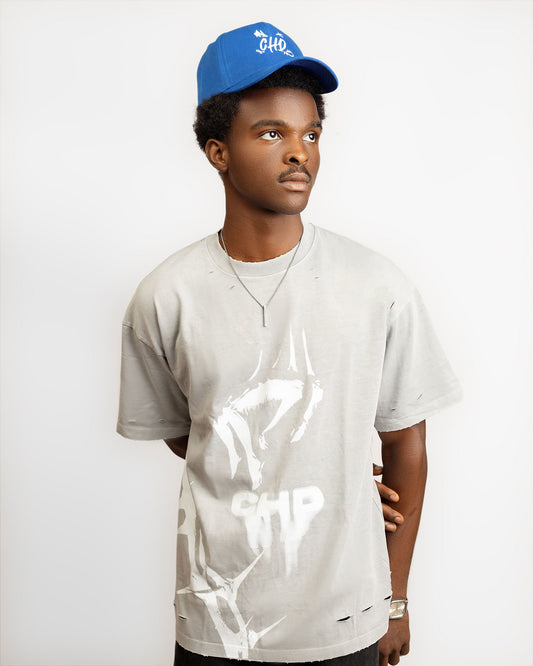 Chdoriginals Distressed Tee - Grey