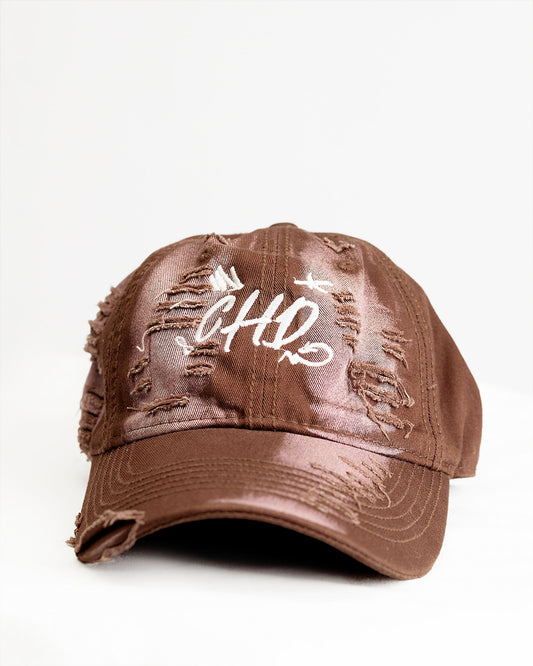 Chdoriginals Baseball Distressed Cap - Brown
