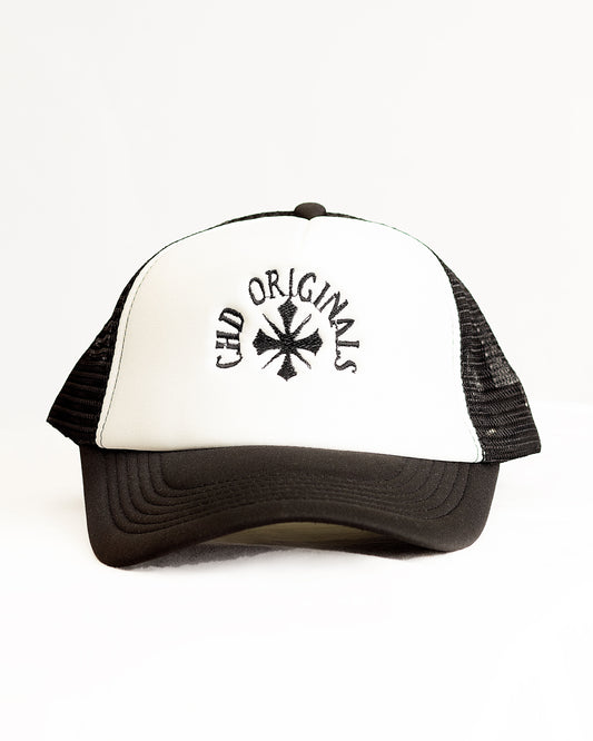Chdoriginals Truckers Cap - white & Black