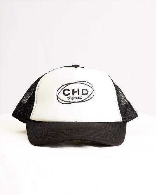 Chdoriginals Truckers Cap - White & Black
